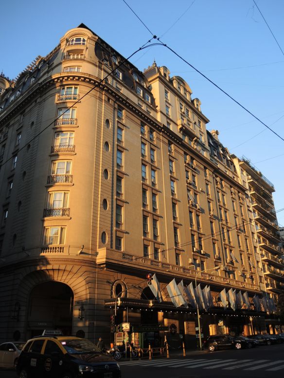 Hotel Alvear in Buenos Aires, Argentina.