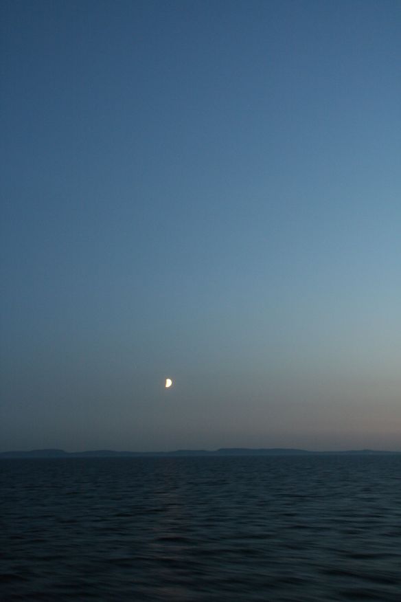 This is a photo I shared the last time the theme was night - in June 2014. This is taken from a cruise ship on the Baltic Sea.