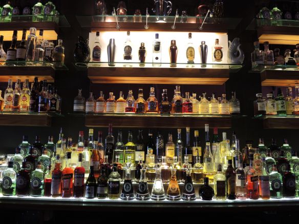 The Refectory bar at Plymouth's Black Friars Distillery