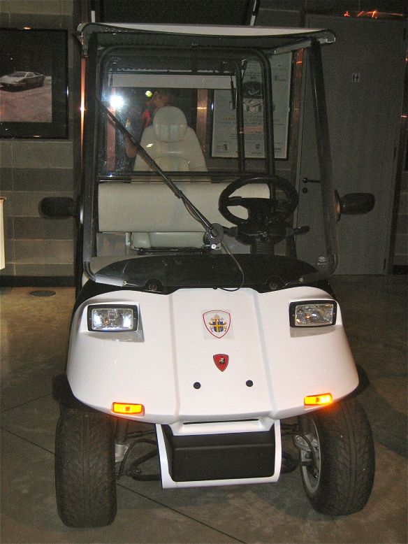 Lambo pope cart 2
