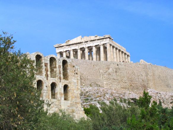 The Acropolis.