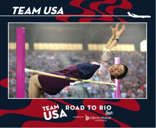 Team USA Kiera pole vault