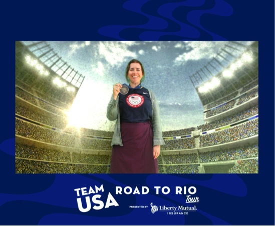 Team USA medal Kiera 2