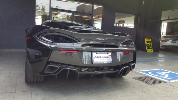 McLaren Pirelli P Zero World LA F1 fans viewing