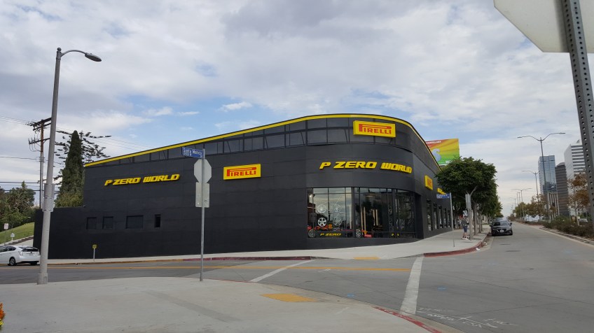 Pirelli P Zero World LA F1 fans viewing party