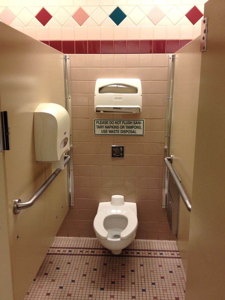 COS Colorado Springs airport bathroom disabled stall