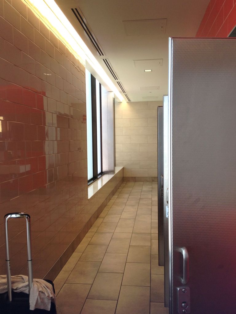 PHL Philadelphia airport bathroom stalls