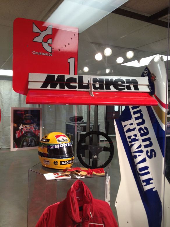 Aryton Senna Formula 1 Austin USGP McLaren