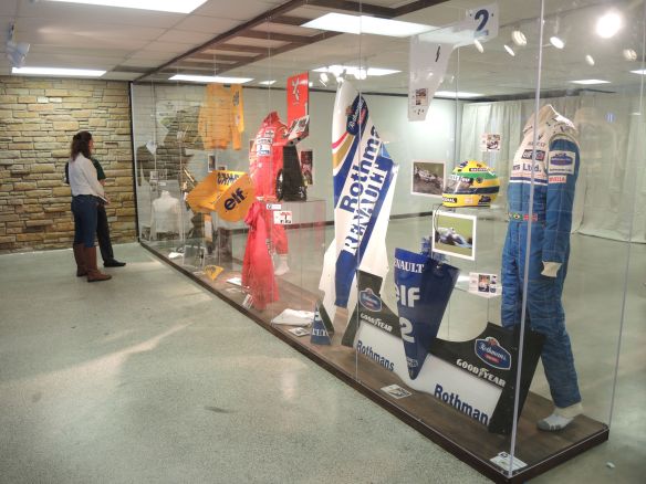 Aryton Senna display at Formula 1 USGP Austin