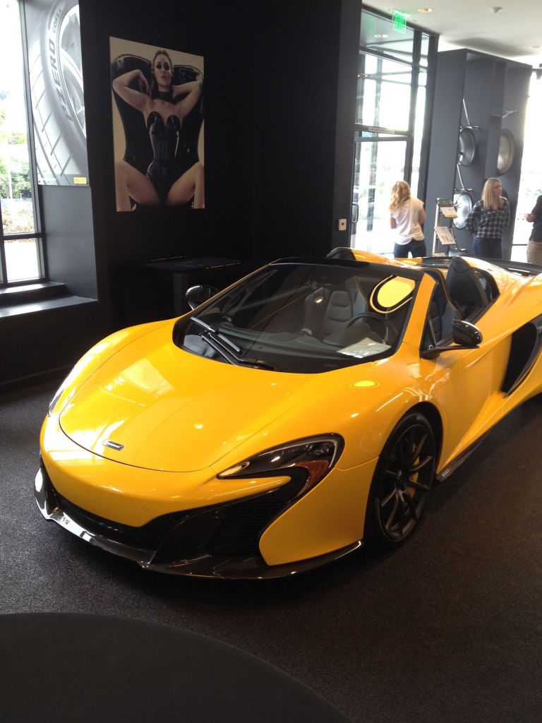 McLaren Pirelli P Zero World LA Formula 1 fans