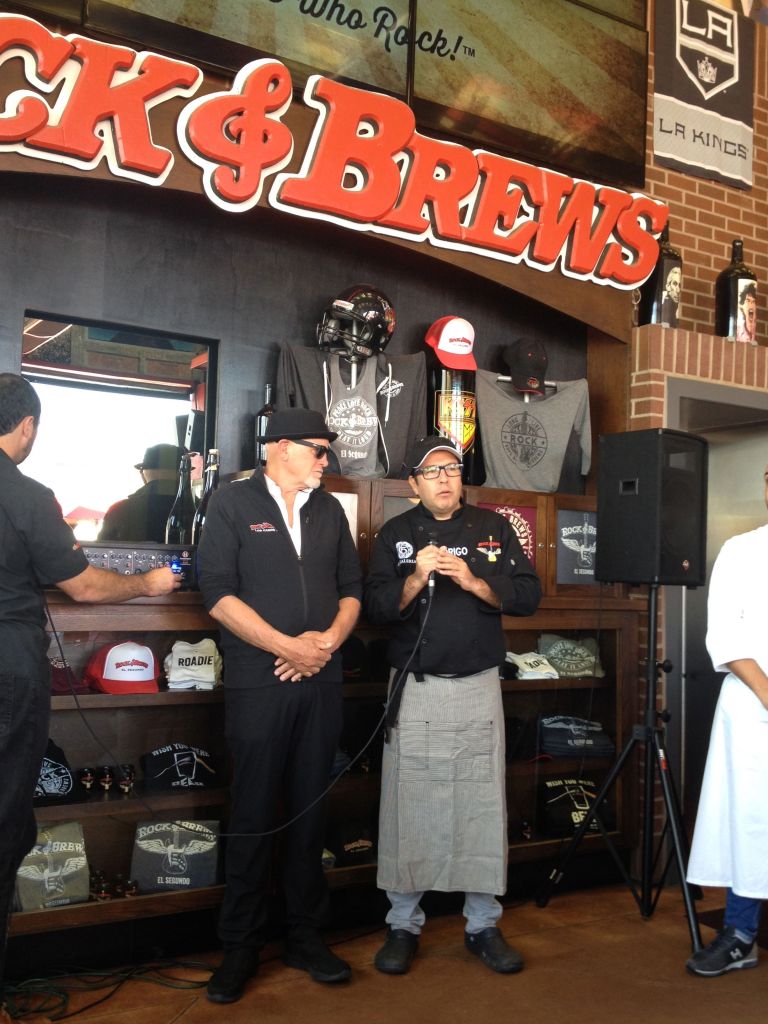 Rodrigo Cabeza de Vaca at Sabor a Cabo event at Rock & Brews El Segundo
