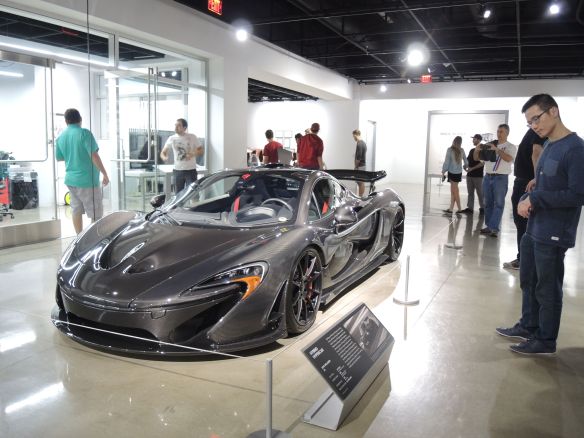 2015 McLaren P1 at the Petersen Automotive Museum