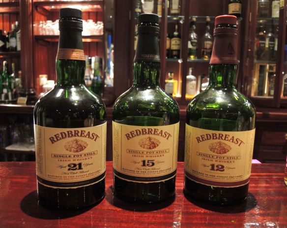 RedBreast Irish Whiskey - aged 12, 15 and 21 years - tasting at the Malton Hotel, Killarney, Ireland