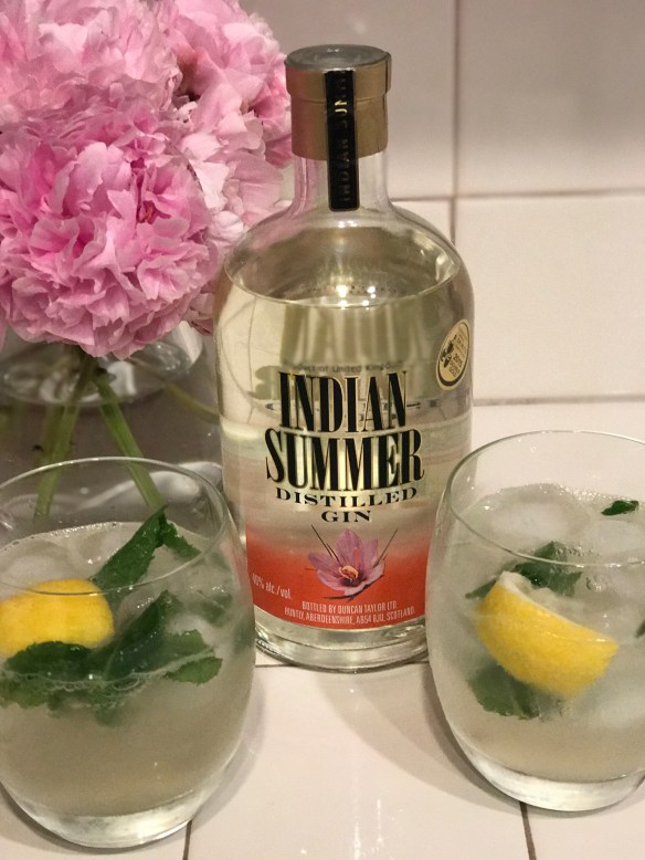 The Indian Spice Cocktail - our favorite gin summer drink