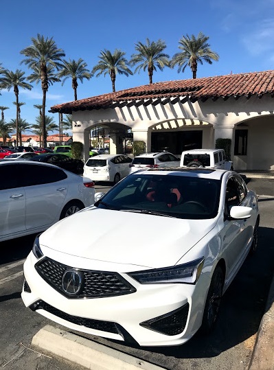 Acura ILX fits into small parking spaces for A Girls Guide to Cars #Drive2Learn conference