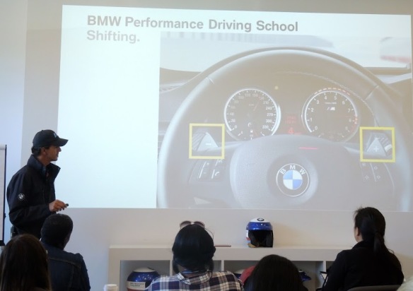 BMW Performance Driving School instruction for #drive2learn with A Girl's Guide to Cars photo by Kiera Reilly