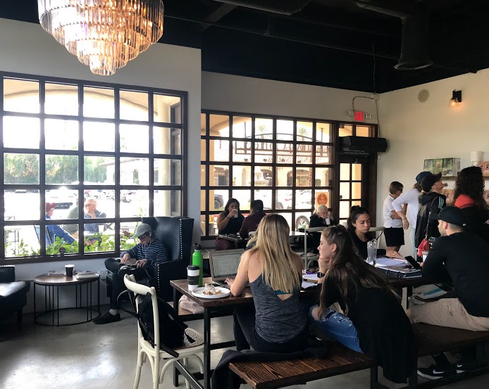 IW Coffee Indian Wells for A Girls Guide to Coffee #Drive2learn conference #dinegps