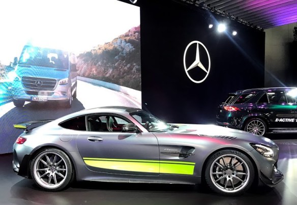 LA Auto Show Mercedes Benz 2020 GTR Pro #LAAutoShow