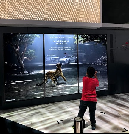 LA Auto Show Jaguar interactive