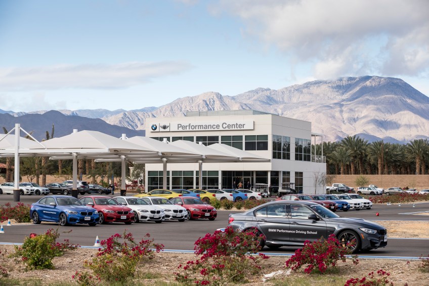 BMW Performance Driving Center West in Thermal, CA for A Girl's Guide to Cars #Drive2Learn conference
